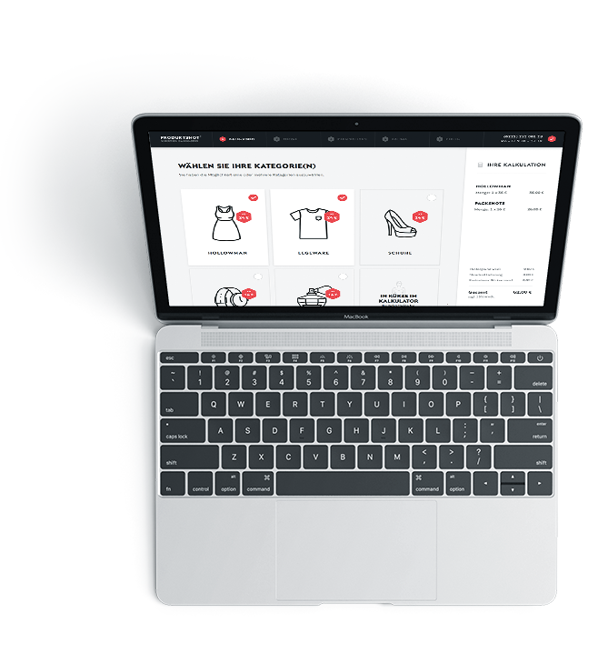 Produktshot Macbook preview